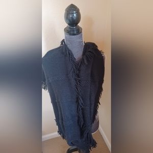 Cowl neck sweater scarf